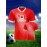 Professional Sports Fabric Men's Creative Pattern Print North Home Soccer Jersey T-shirt