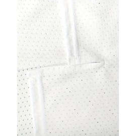 Men's #9 Embroidered Basketball Jersey - Retro Style Polyester Sports Shirt, Round Neck, Loose Fit, Black & White, S-3XL for Team Sports & Casual Wear