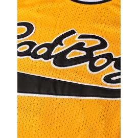 [Adventure] Men's #72 Basketball Jersey, Polyester 100% Breathable Sports Top with Lettering, V-Neck Loose Fit for Training, Casual & Team Sports - S-3XL
