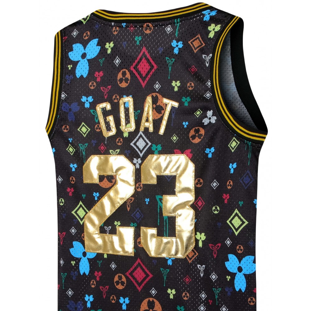 Men's 24#Black Embroidered Basketball Jersey For Street Casual Sports Training Or Competition