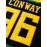 Men's Ice Hockey Jersey Black #96 Charlie Conway Mighty Ducks Adam Banks Movie Retro Vintage