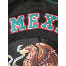 Men's Mexico Flag Baseball Jersey - Vibrant National Pride Design, Comfortable Fit for Men And Women, S-3XL Sizes, Perfect for Baseball Fans And Enthusiasts