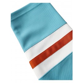 Men'S Blue # 69 Ice Hockey Sports Shirt, Loose Embroidered Long Sleeves, Sports Fashion Casual, Street Breathable