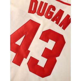 #43 City Of Rockford Peaches A League Of Their Own Movie Men'S Baseball Jersey Stitched