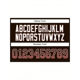 Customizable Plus Size Football Jersey - Personalized Name & Number, Vibrant Orange & White Striped Design, V-Neck Short Sleeve for Women'S Outdoor Sports, Team Uniforms, Summer Athletic Wear, Sporty Clothing, Durable Sportswear