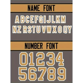 Customizable Women'S Football Jersey - Personalized Name & Number, Breathable V-Neck Design, Comfort Fit for Outdoor Sports, Black with Golden Accents, Summer Activewear, Sporty Clothing, Durable Sportswear