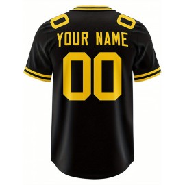 Custom Football Jersey Personalized with Team Name & Number - Women's Large Size Sports Shirt, Navy Blue & Red Color Scheme, Non-Stretch Fabric for Soccer, Team Uniforms, Gifts - Easy-Care Athletic Apparel, Sleeve Stripes, Detailing